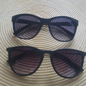 2 pairs of  sunglasses
